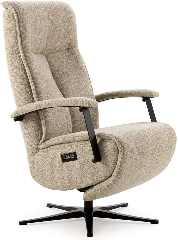 Feelings Wonen meubelen Roan relaxfauteuil Naturel|Cognac|Bruin Relaxfauteuil