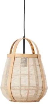 Light & Living Hanglamp Jacinto - naturel Bruin Hanglamp