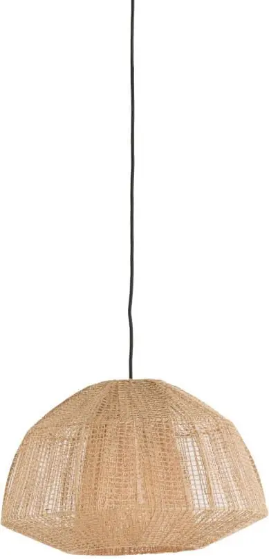 Light & Living Hanglamp Macul - jute naturel Bruin Hanglamp