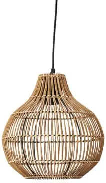 Light & Living Hanglamp Pacino - rotan donker bruin Bruin Hanglamp