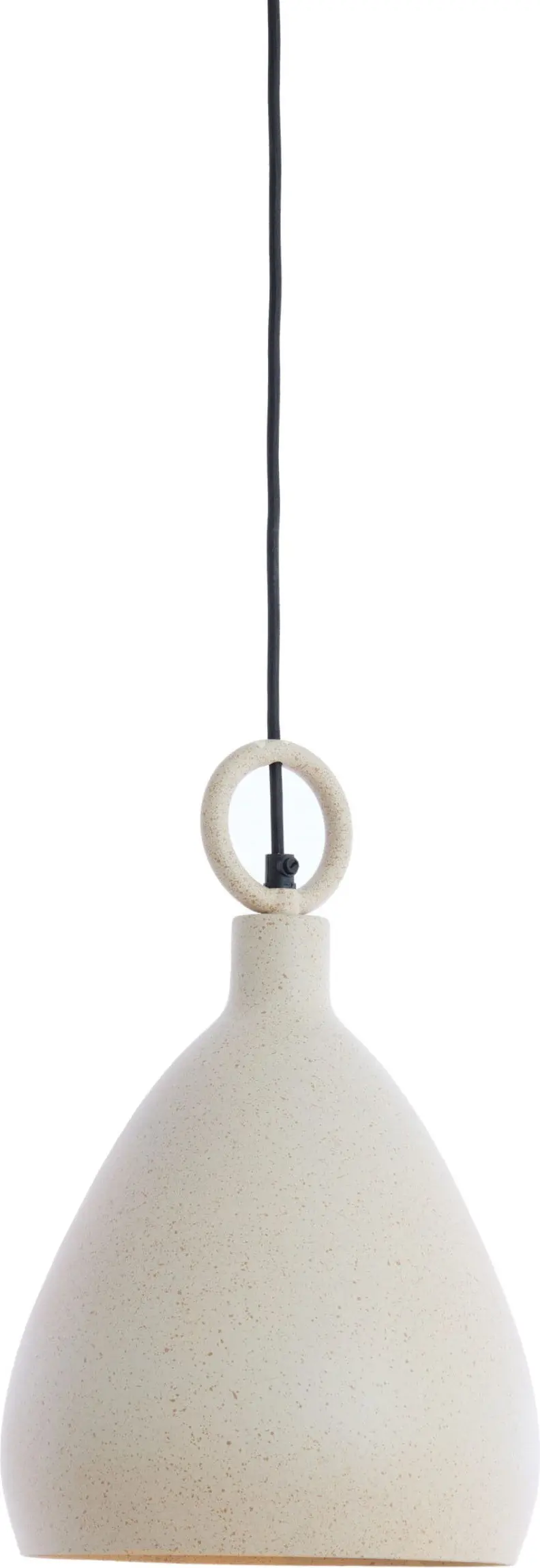 Light & Living Hanglamp Risari - zand+licht bruin gespikkeld Bruin Hanglamp