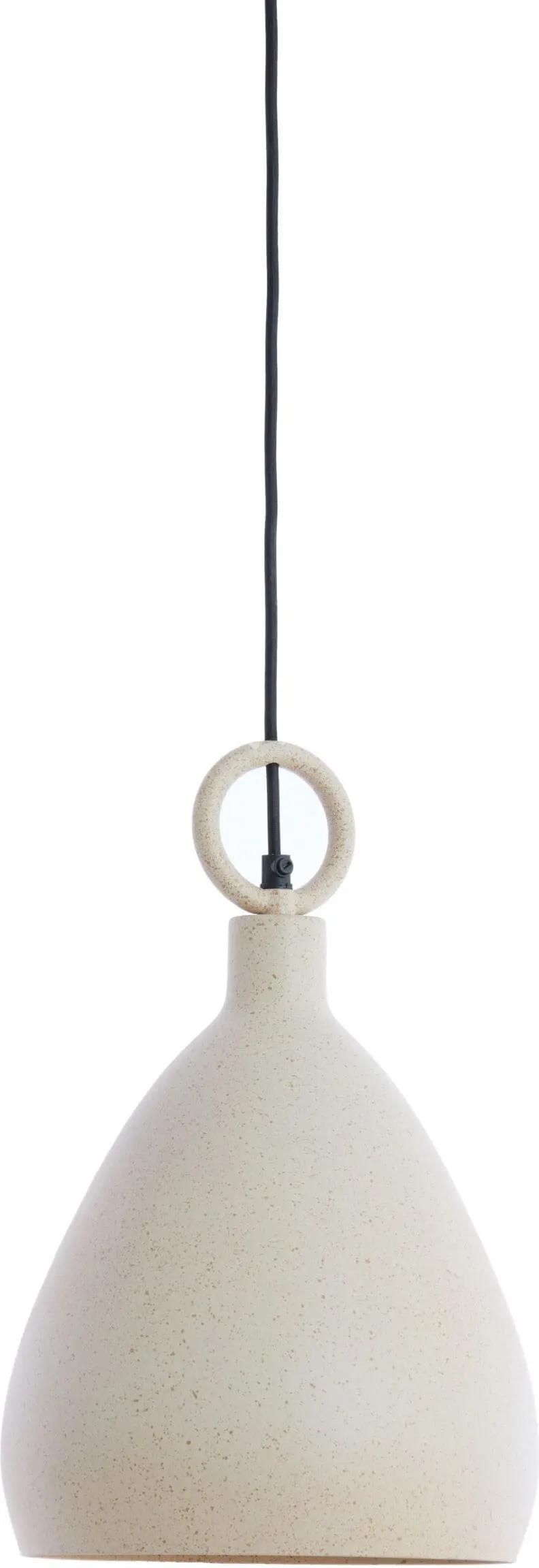 Light & Living Hanglamp Risari - zand+licht bruin gespikkeld Bruin Hanglamp
