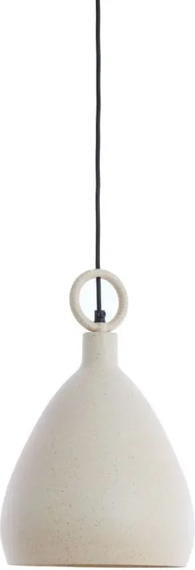 Light & Living Hanglamp Risari - zand+licht bruin gespikkeld Bruin Hanglamp