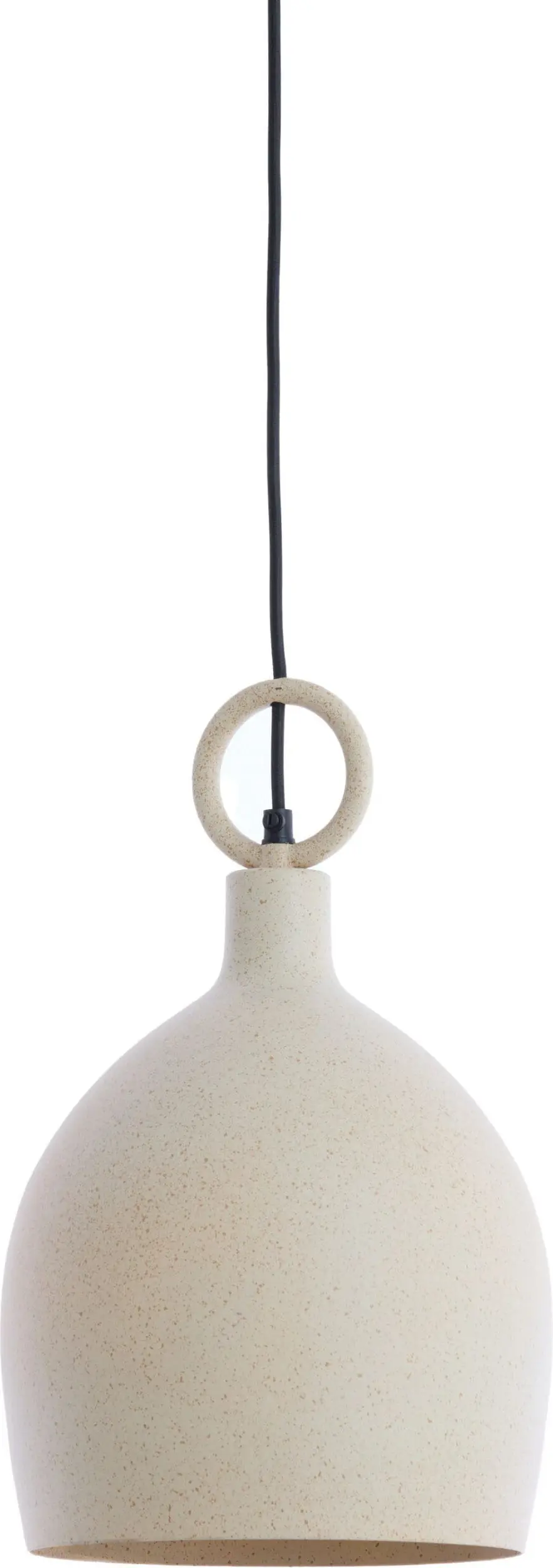 Light & Living Hanglamp Rosero - zand+licht bruin gespikkeld Bruin Hanglamp