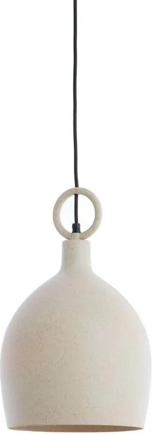 Light & Living Hanglamp Rosero - zand+licht bruin gespikkeld Bruin Hanglamp
