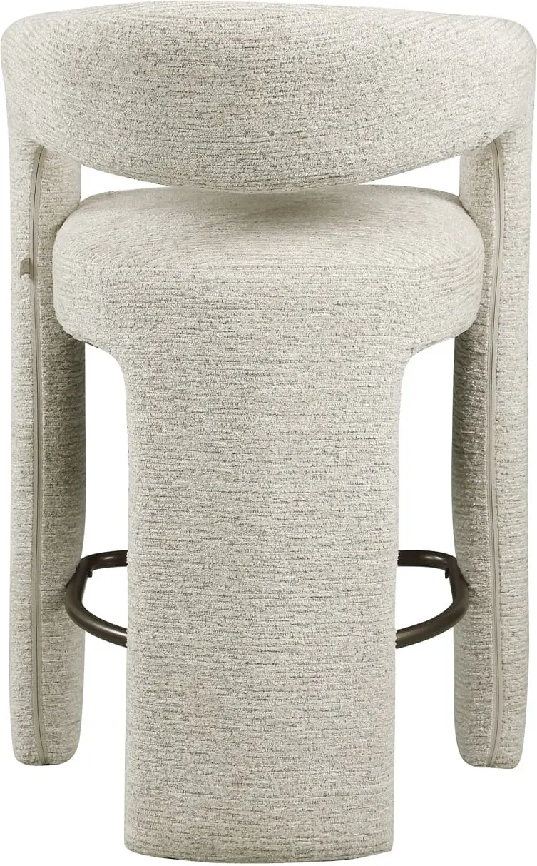 Richmond Interiors Counterstoel Soho natural linear Beige Eetkamerstoel