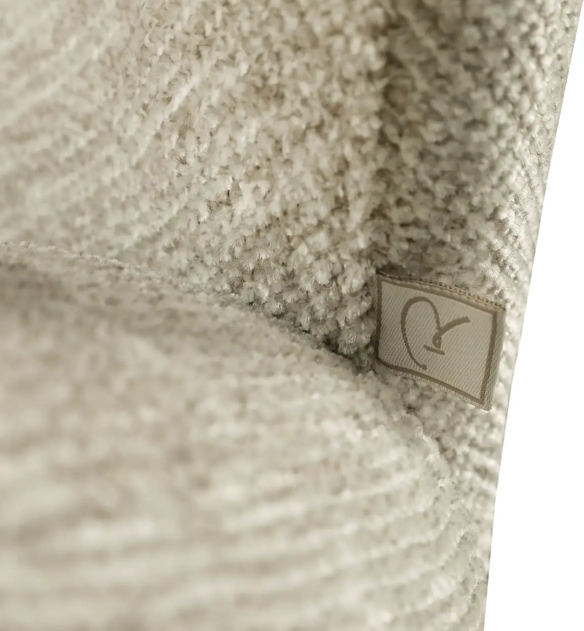 Richmond Interiors Eetkamerstoel Amely natural softweave swivel Beige Eetkamerstoel