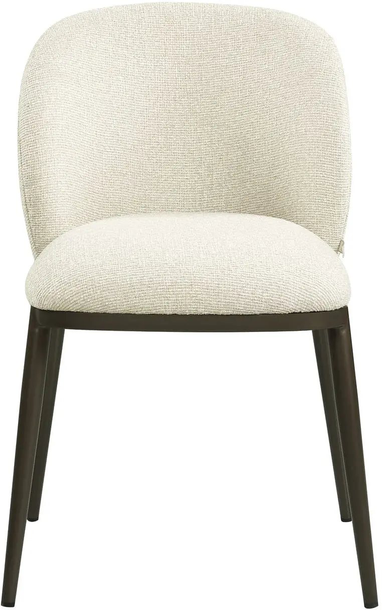 Richmond Interiors Eetkamerstoel Gandy biscotti fire retardant Eetkamerstoel