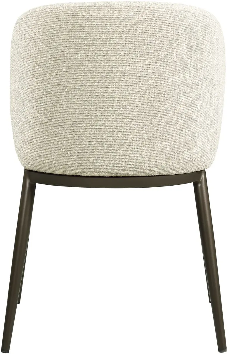 Richmond Interiors Eetkamerstoel Gandy biscotti fire retardant Eetkamerstoel