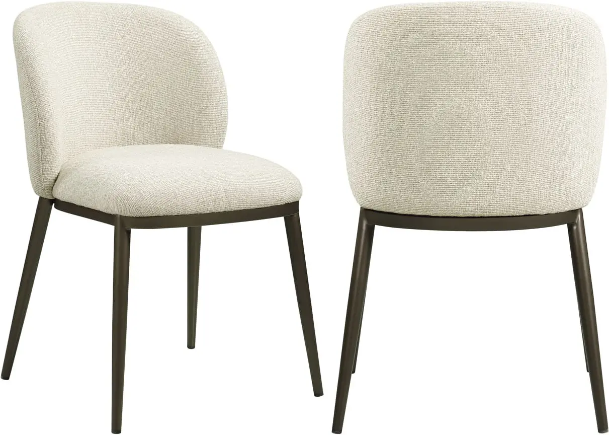 Richmond Interiors Eetkamerstoel Gandy biscotti fire retardant  Eetkamerstoel