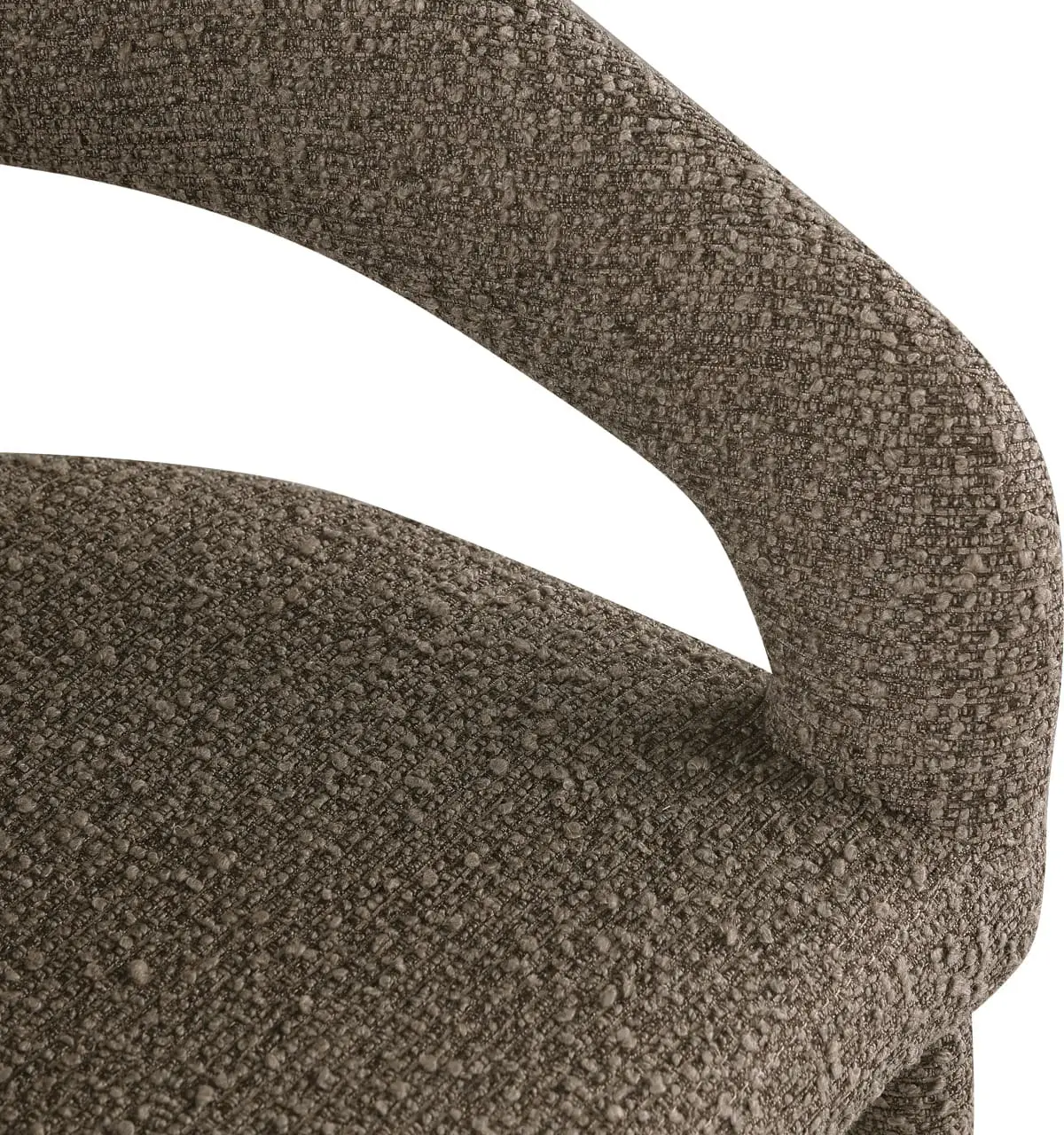 Richmond Interiors Eetkamerstoel Gia brown chunky Bruin Eetkamerstoel
