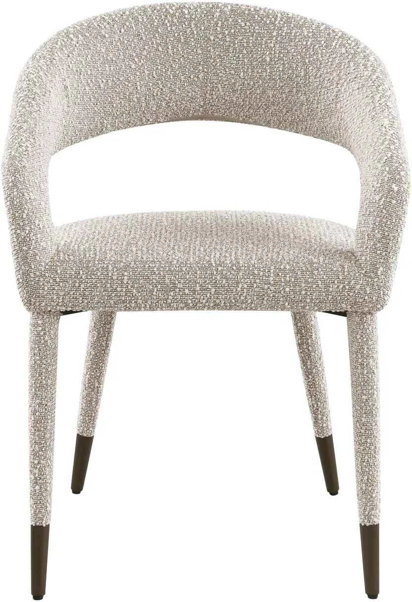 Richmond Interiors Eetkamerstoel Gia natural chunky Beige Eetkamerstoel