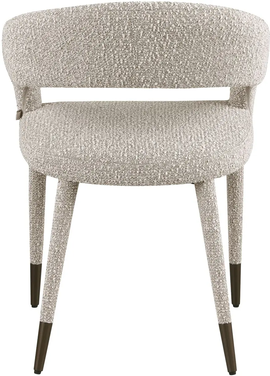 Richmond Interiors Eetkamerstoel Gia natural chunky Beige Eetkamerstoel