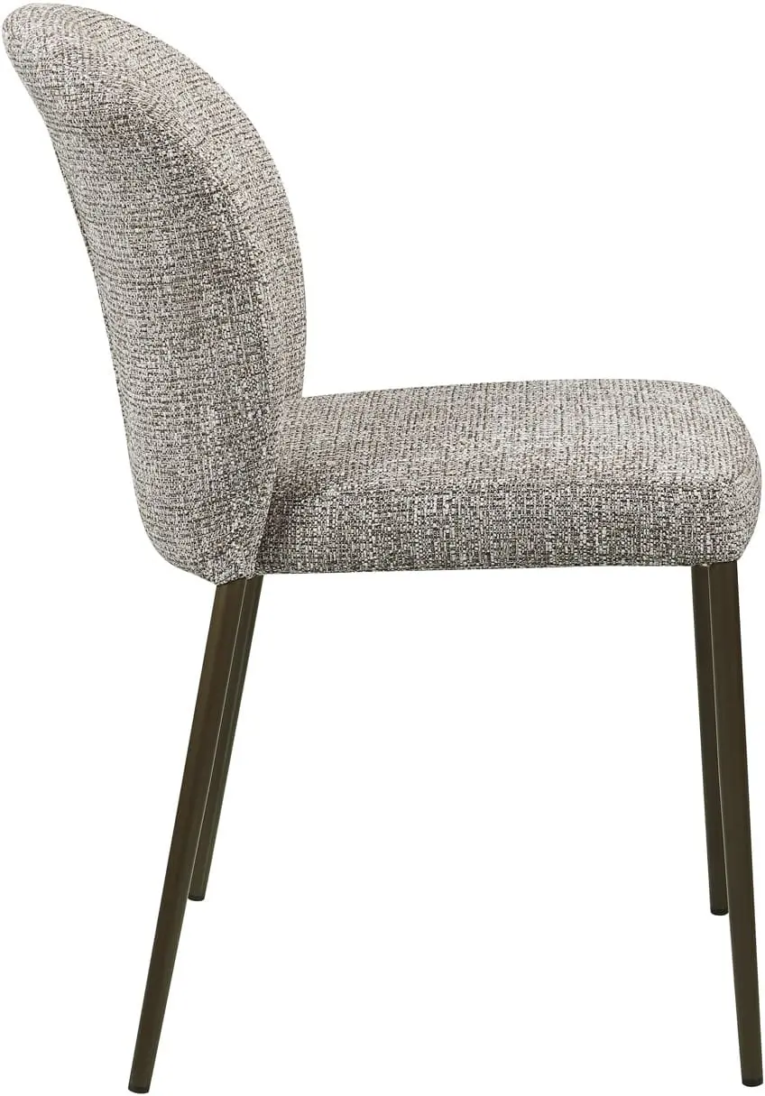 Richmond Interiors Eetkamerstoel Stacker earth tweed fire retardant Eetkamerstoel