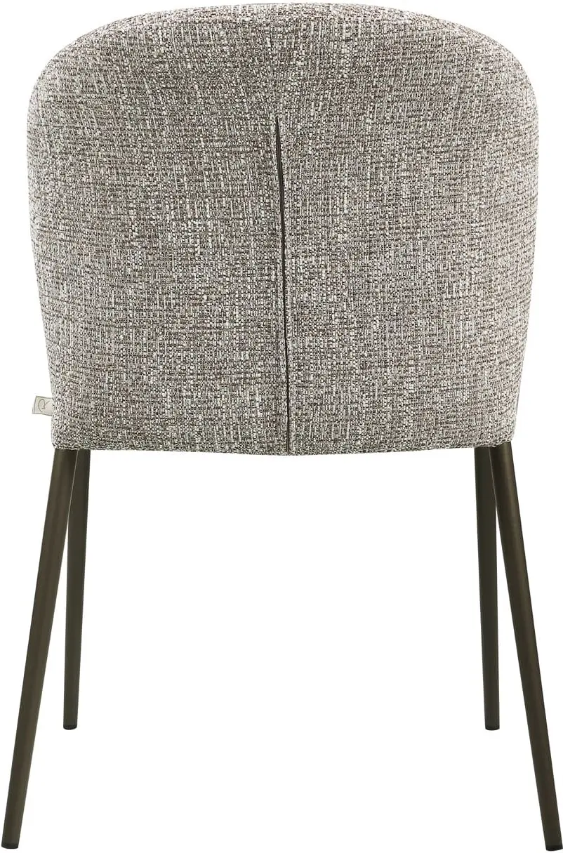 Richmond Interiors Eetkamerstoel Stacker earth tweed fire retardant Eetkamerstoel