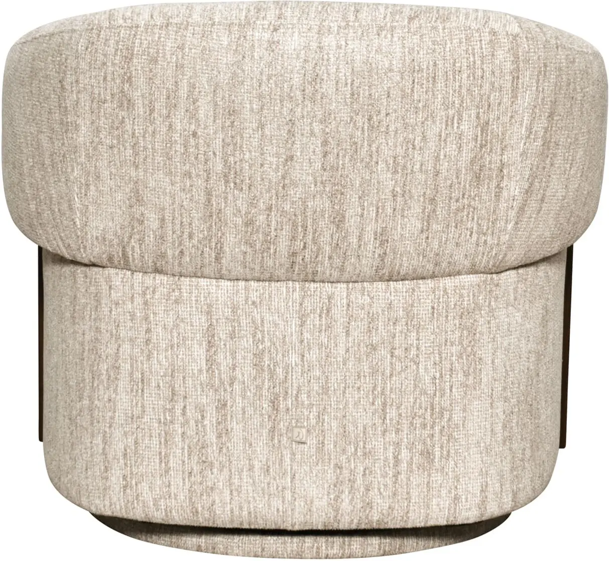 Richmond Interiors Lounge stoel Marina natural softweave swivel fire retardant Beige Eetkamerstoel