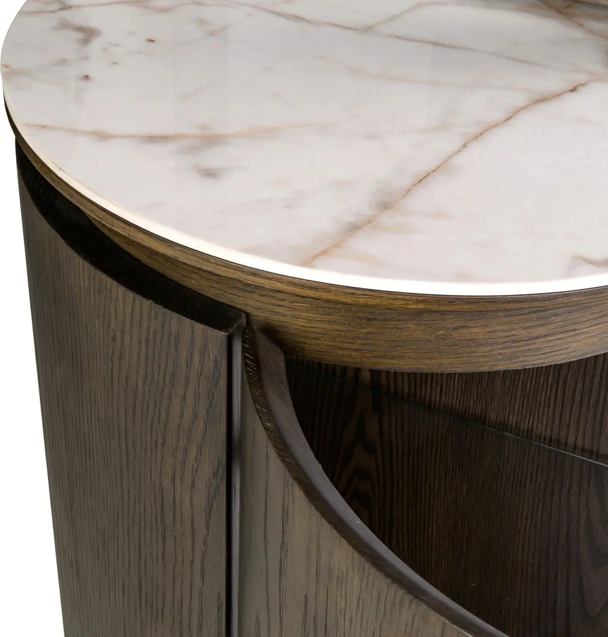 Richmond Interiors Wandkast Langford brown Bruin Wandkast|Kast