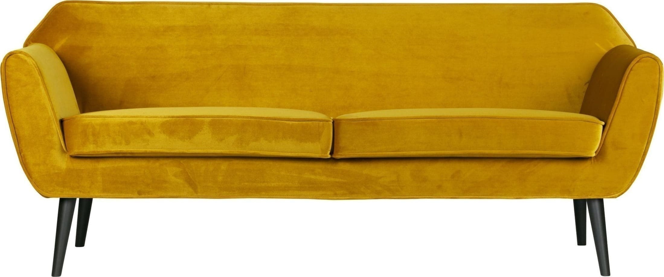 Rocco Sofa 187 Cm Fluweel - Oker - Afbeelding 5