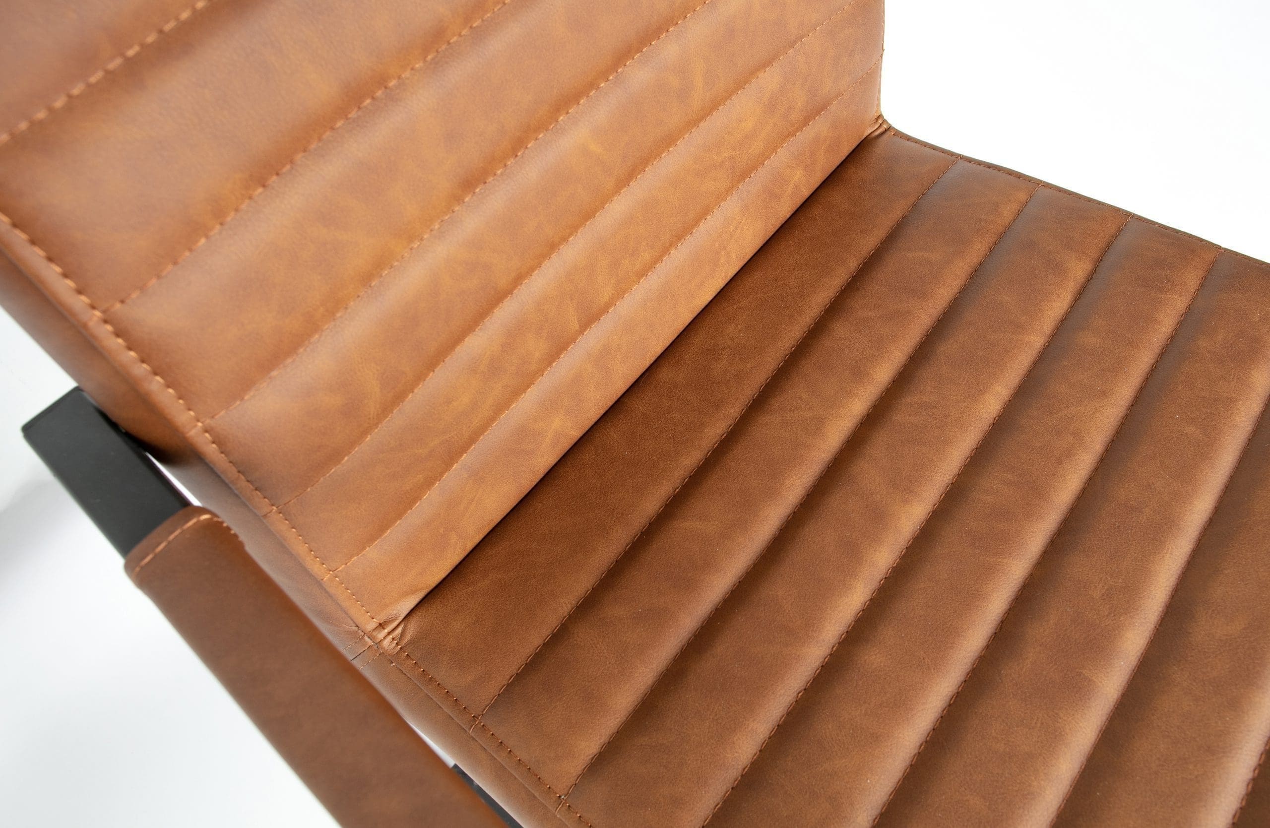 Bas Eetkamerstoel Pu - Cognac - Afbeelding 6