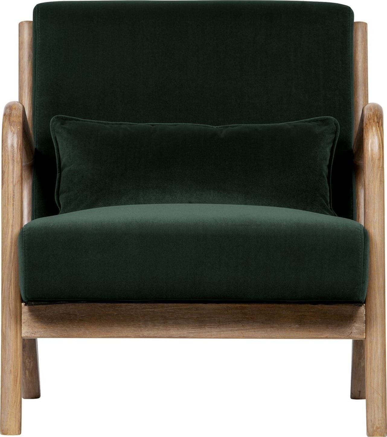 Mark Fauteuil Fluweel - Flesgroen - Afbeelding 2