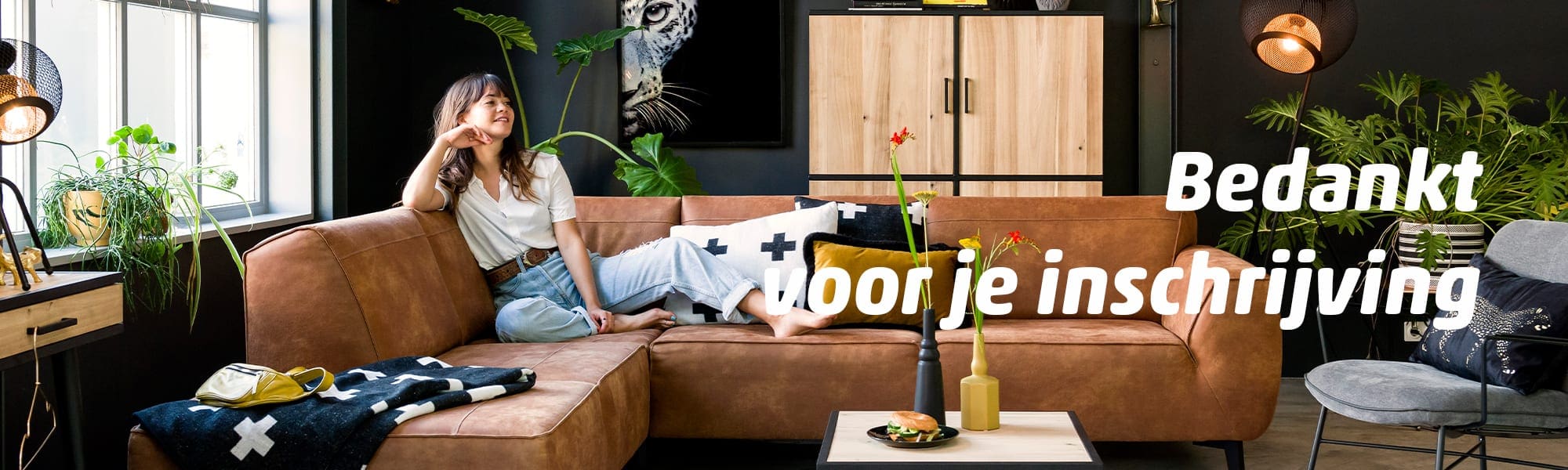 Bedankt nieuwsbrief inschrijving