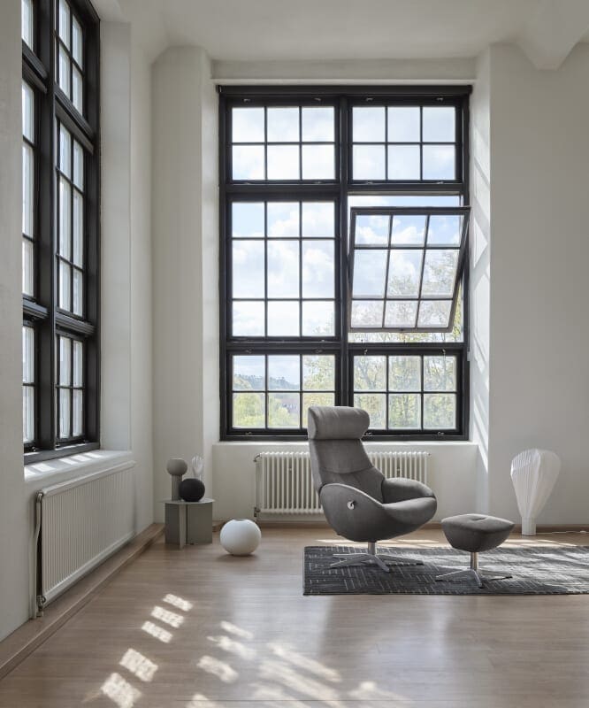 Globe fauteuil - stof Evita mole - Afbeelding 2