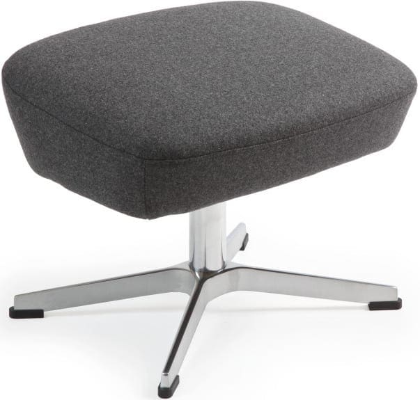 Turtle fauteuil - stof facet antraciet - Afbeelding 4