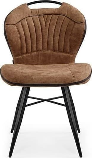 Sabia eetkamerstoel cognac cognac Sabia Feelings Lowik Meubelen
