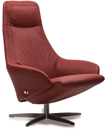 Relaxfauteuil Volo Charlotte, uit de fauteuil collectie van Gealux, oogstrelend modern design met een subliem zitcomfort