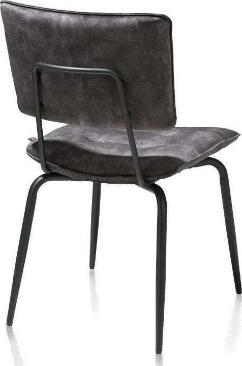 Manou, eetkamerstoel - off black - stof Karese MANOU ARMCHAIR 36687ANT Henders & Hazel Lowik Wonen & Slapen