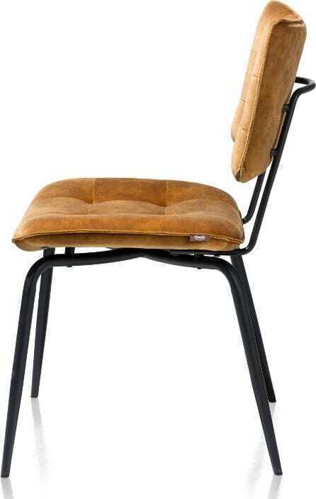 Manou, eetkamerstoel - off black - stof Karese MANOU ARMCHAIR 36687ANT Henders & Hazel Lowik Wonen & Slapen