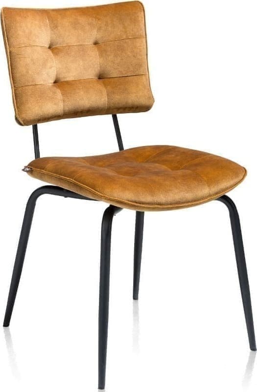 Manou, eetkamerstoel - off black - stof Karese MANOU ARMCHAIR 36687ANT Henders & Hazel Lowik Wonen & Slapen