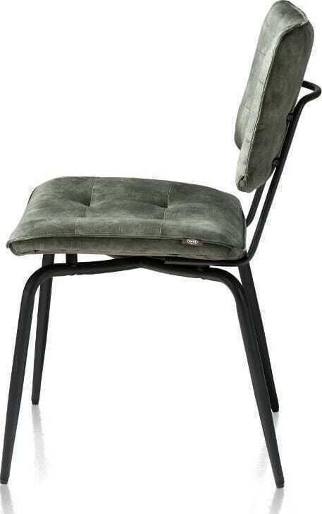 Manou, eetkamerstoel - off black - stof Karese MANOU ARMCHAIR 36687ANT Henders & Hazel Lowik Wonen & Slapen