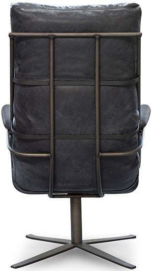 Tiberius fauteuil van Het Anker, robuuste stoel met industriële details