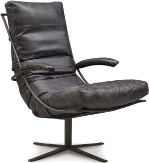 Tiberius fauteuil van Het Anker, robuuste stoel met industriële details