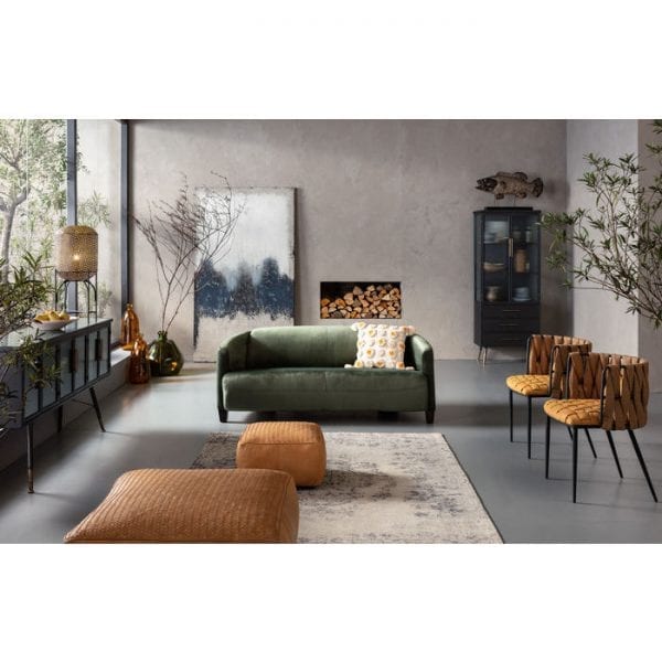 Kare Design Cigar Lounge Green bank 83952 - Lowik Meubelen