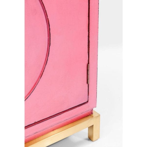 Kare Design Disk Pink dressoir 83533 - Lowik Meubelen