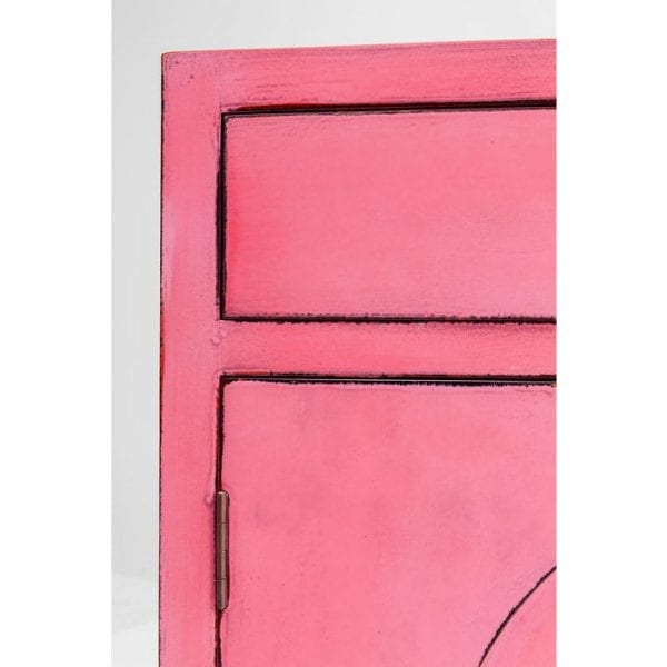 Kare Design Disk Pink dressoir 83533 - Lowik Meubelen