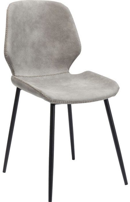 Kare Design Eetstoel Honey Moon Grey 83590 Deze grijze stoel is echt een genot, want hij zal dienen als een upgrade naar een extra-effen eettafel en is voldoende gereserveerd om een ​​stijlvol figuur in combinatie met een weelderige tafel te snijden. - Lowik Meubelen