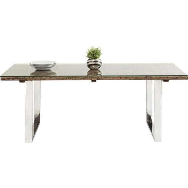 tafel Tafel Rustico 200x90cm Kare Design tafels - 82849 - Lowik Meubelen