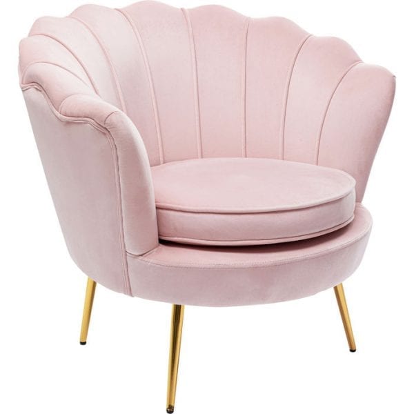 Kare Design Water Lily Rosa fauteuil 85193 - Lowik Meubelen