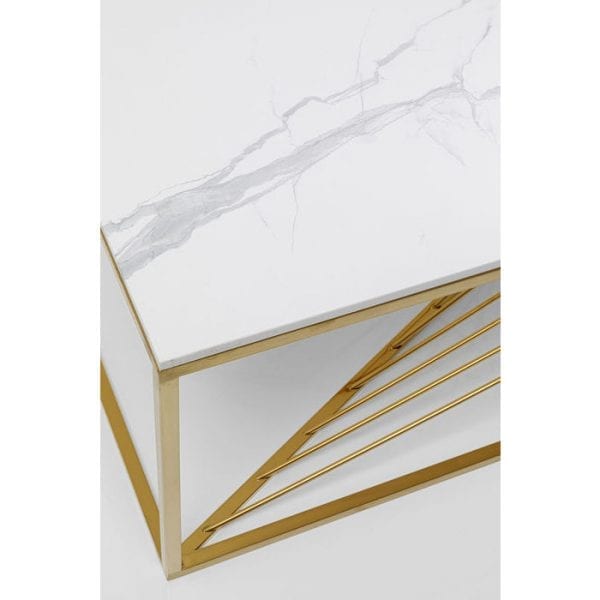 Kare Design Art Marble Glass 140x70cm salontafel 84837 - Lowik Meubelen
