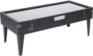 tafel Salontafel Collector Black 122x55cm Kare Design tafels - 84107 - Lowik Meubelen