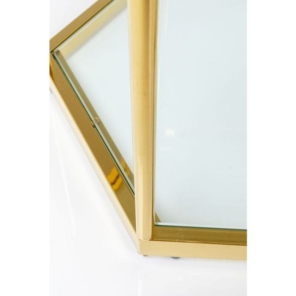 Kare Design Comb Gold 45cm salontafel 85027 - Lowik Meubelen