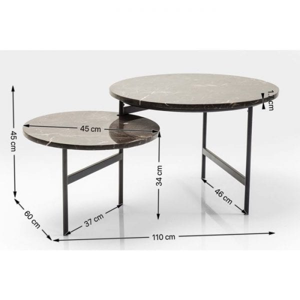 Kare Design Monocle 110x60cm salontafel 82688 - Lowik Meubelen
