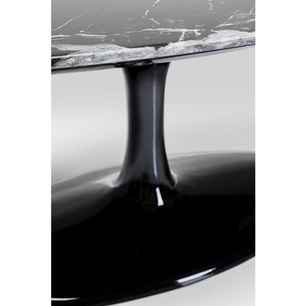 Kare Design Solo Marble Black 120cm salontafel 85003 - Lowik Meubelen