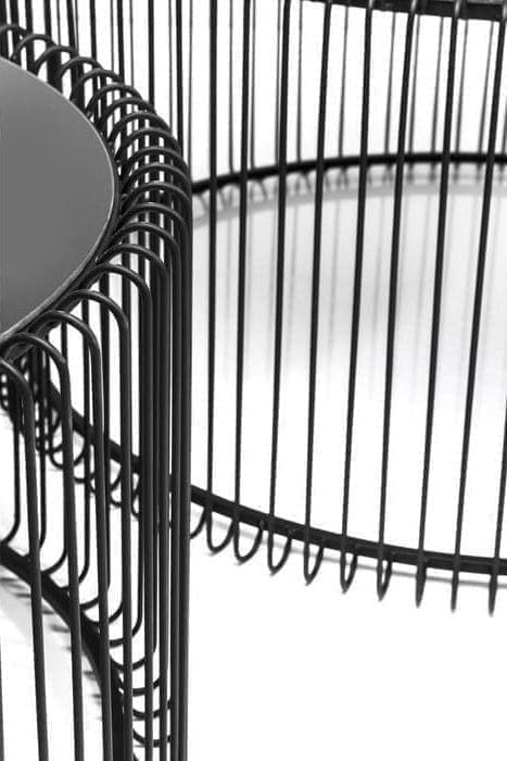 Kare Design Wire Black (2/Set) salontafel 79577 - Lowik Meubelen