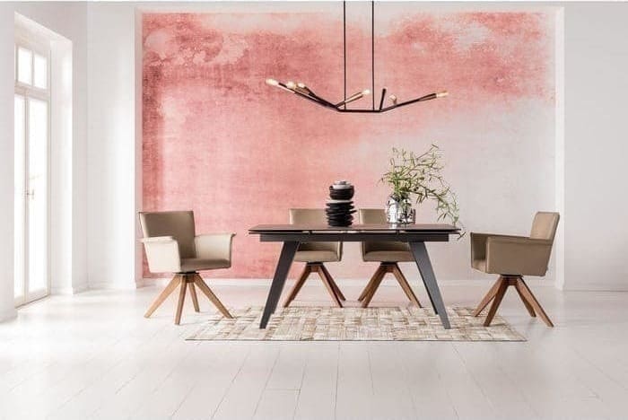 Kare Design Amsterdam Dark 160(40+40)x90cm uitschuiftafel 82725 - Lowik Meubelen