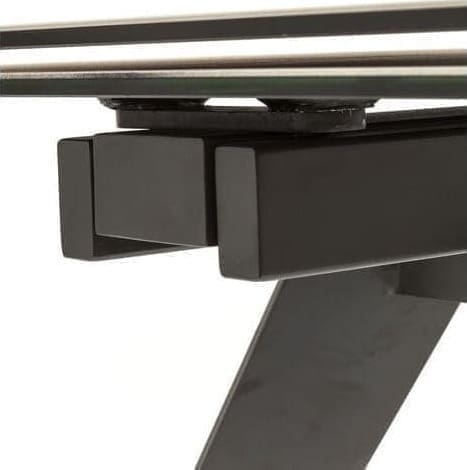 Kare Design Amsterdam Dark 160(40+40)x90cm uitschuiftafel 82725 - Lowik Meubelen