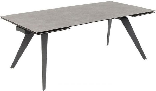 tafel Uitschuiftafel Amsterdam Dark 200(45+45)x100cm Kare Design tafels - 84150 - Lowik Meubelen